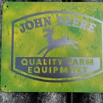 Plaque John Deere
