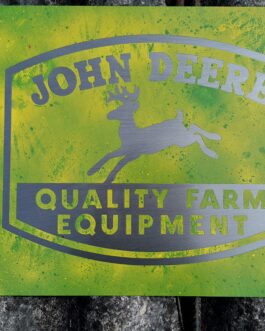 Plaque John Deere