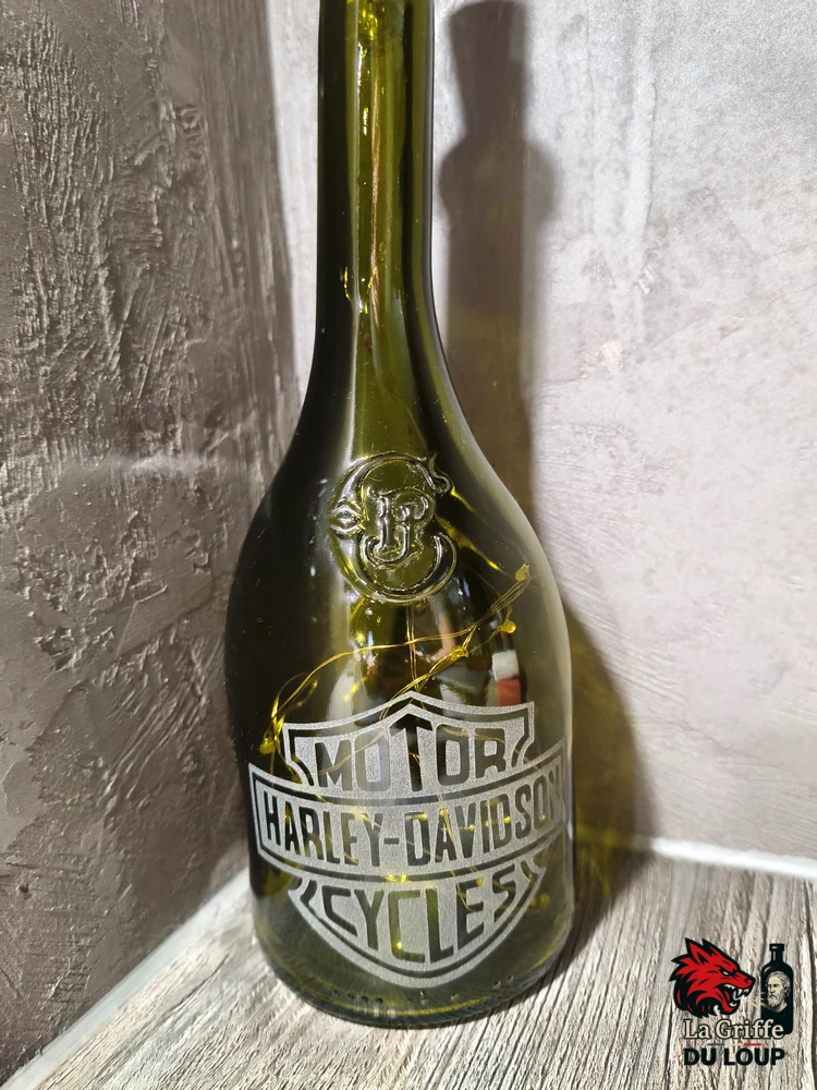 Bouteille Harley Davidson verte – Image 3