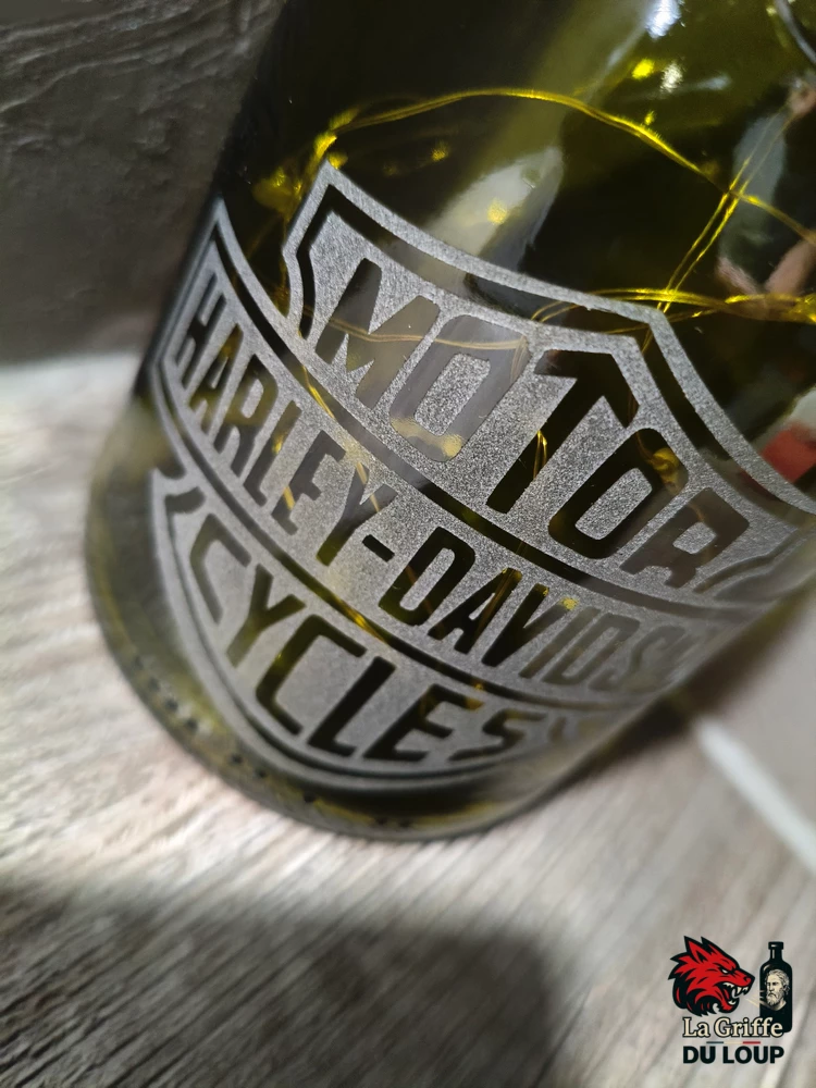 Bouteille Harley Davidson verte – Image 2