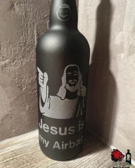 Bouteille Jesus is my airbag