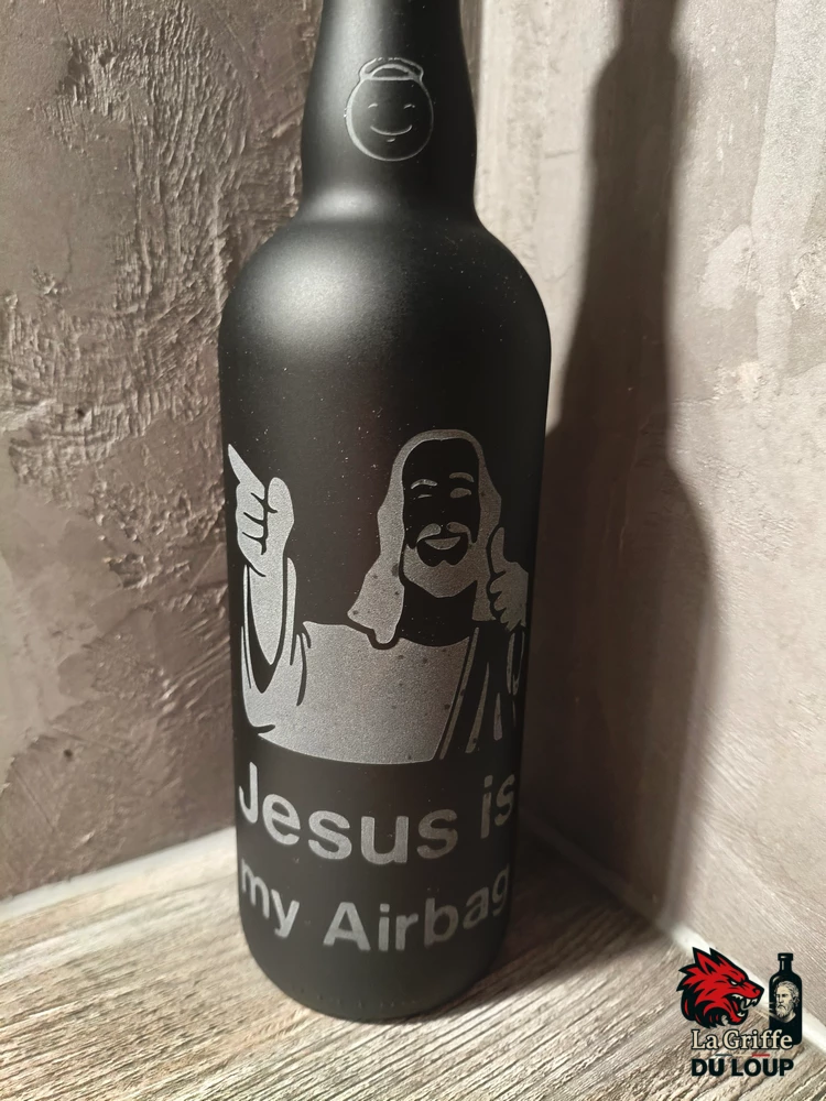 Bouteille Jesus is my airbag – Image 2