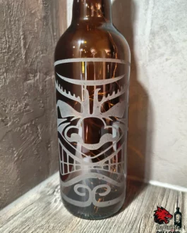 Bouteille lumineuse Tiki