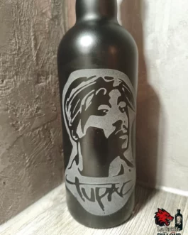 Bouteille lumineuse Tupac