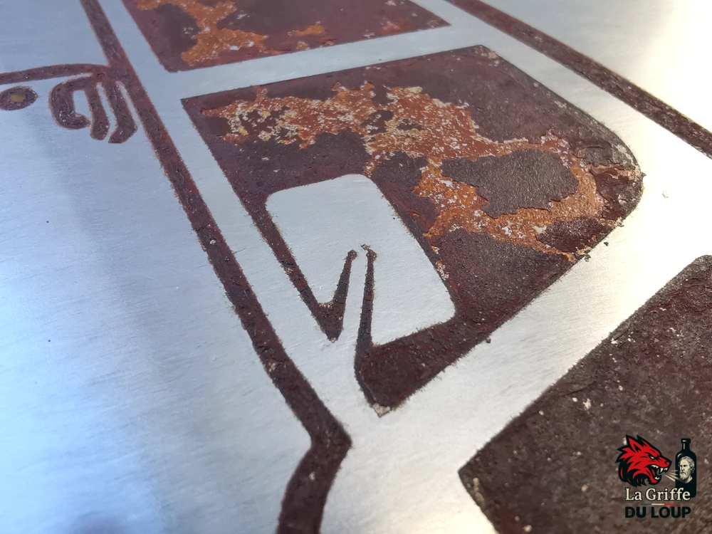 Plaque Citroën DS Acier rouillé XL – Image 17