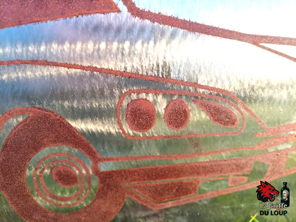 Plaque Citroën DS Acier rouillé XL – Image 21