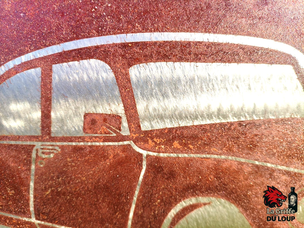 Plaque Citroën DS Acier rouillé XL – Image 6