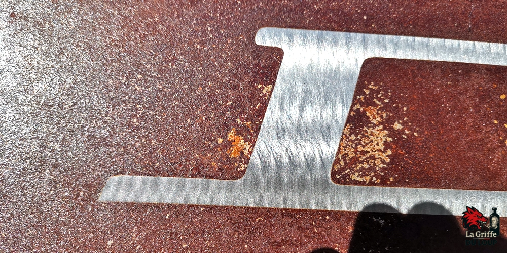 Plaque Citroën DS Acier rouillé XL – Image 8