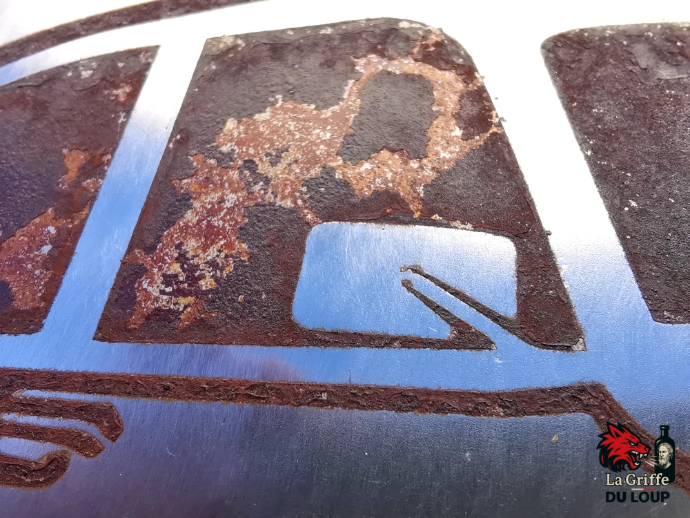 Plaque Citroën DS Acier rouillé XL – Image 23