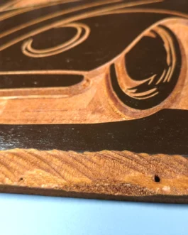 Plaque Coccinelle contreplaqué