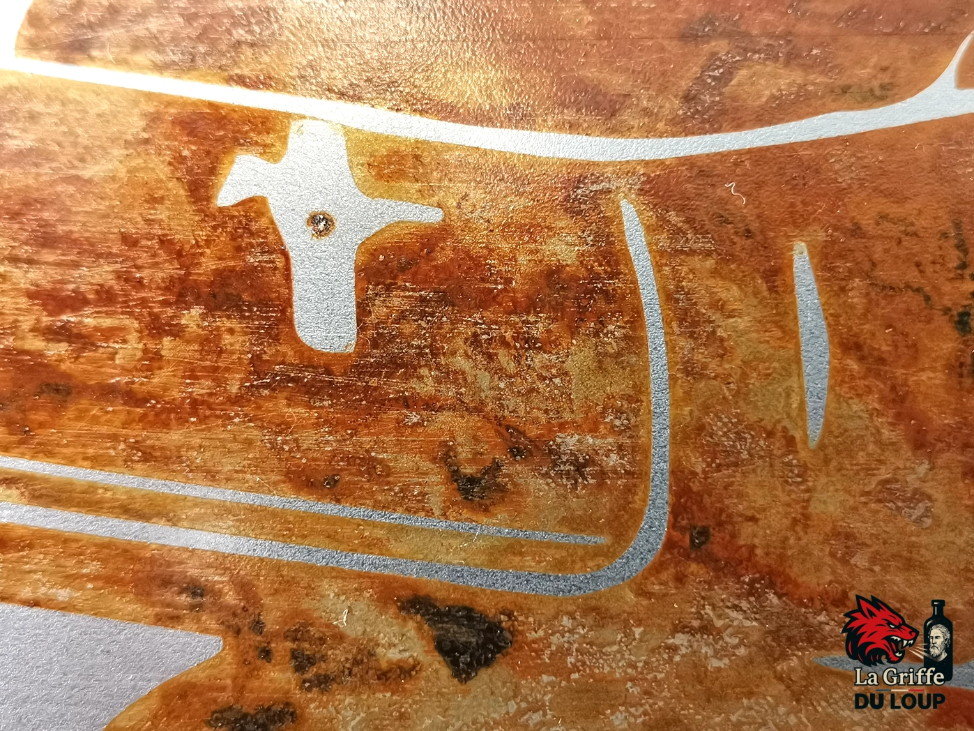 Plaque Ford Mustang Acier rouillé L – Image 6