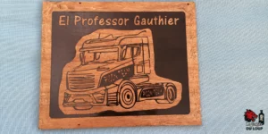 Plaque contreplaqué Gravée par micro-sablage