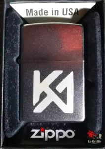 Zippo gravé par micro-sablage