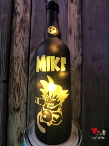 Bouteille Dragon Ball perso 2