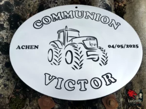 Plaque pour communion en Alucobond