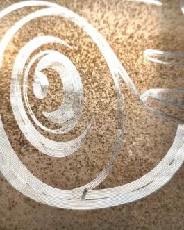 VW Karmann Squareback ALU oxydé gravé L