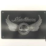 Plaque Motobécane Alu Dibond Taille L