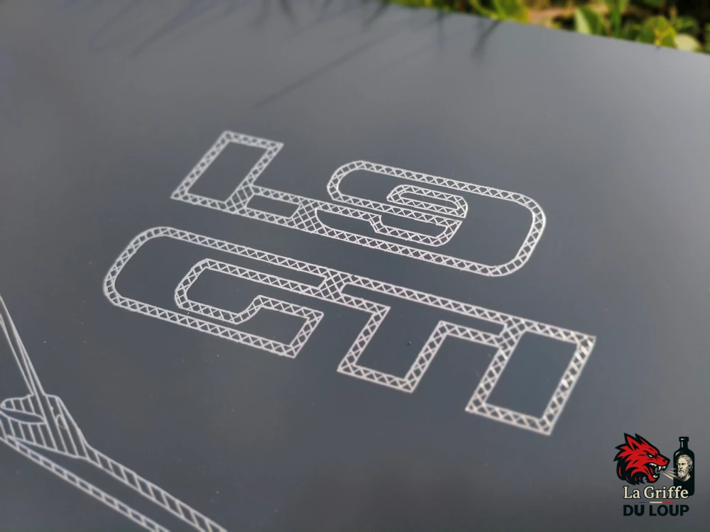 Plaque 205 GTI Alu Dibond – Image 2