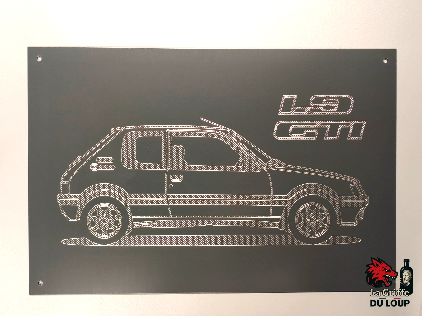 Plaque 205 GTI Alu Dibond – Image 7