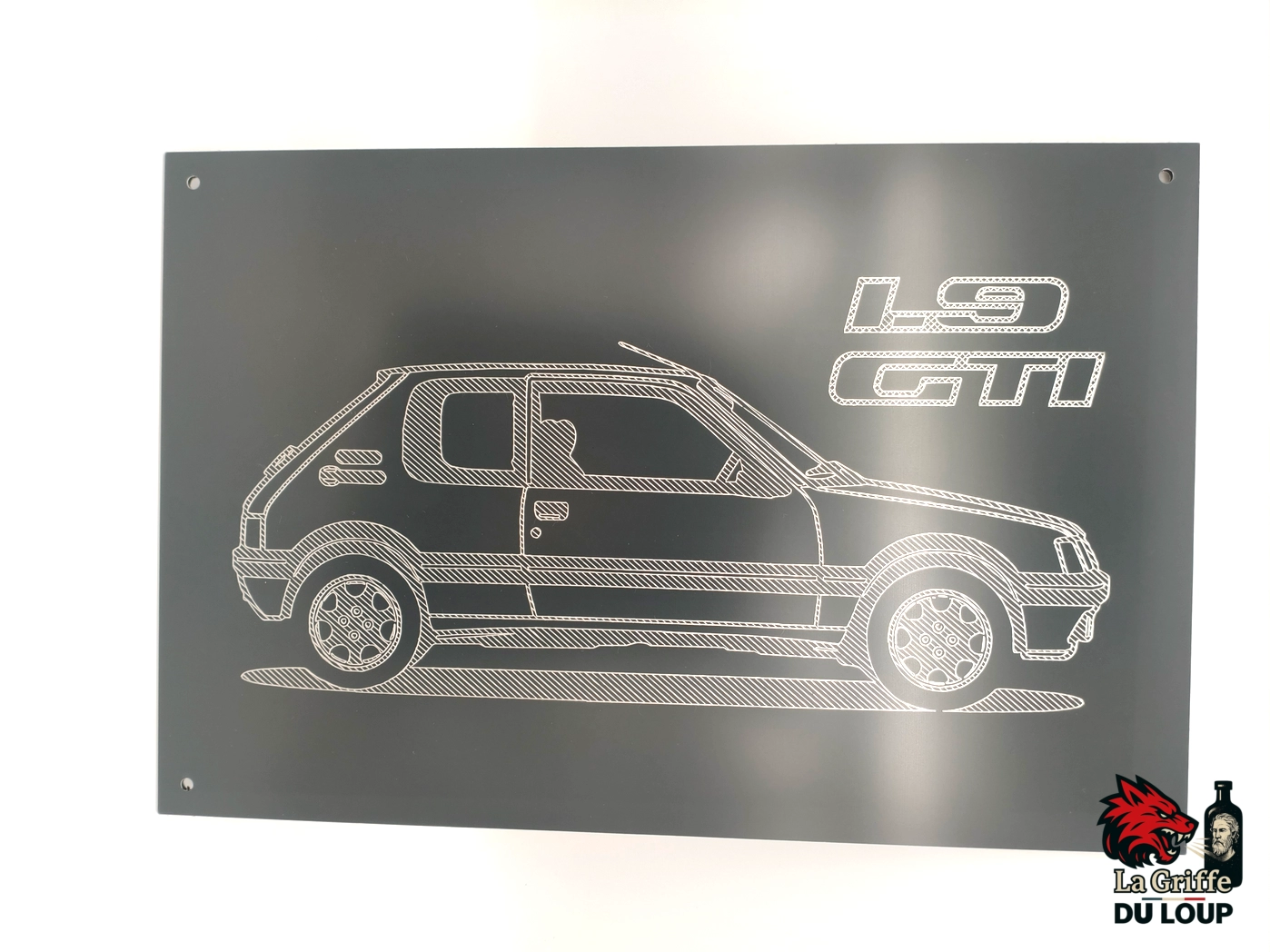 Plaque 205 GTI Alu Dibond – Image 5