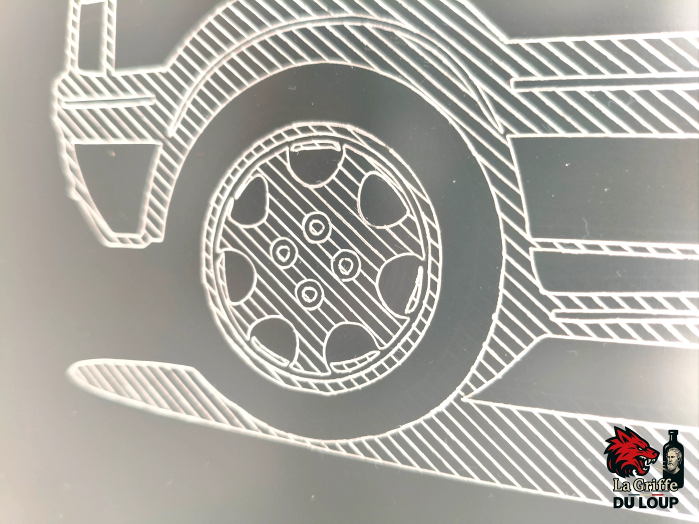 Plaque 205 GTI Alu Dibond – Image 4