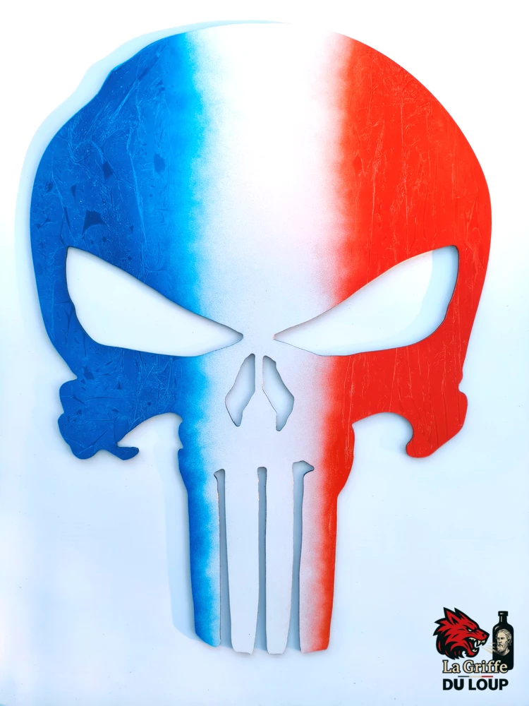 Punisher aludibond tricolore marbré – Image 5