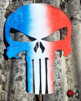 Punisher aludibond tricolore marbré
