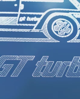 Plaque R5 GT Turbo Alu Dibond