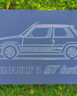 Plaque R5 GT Turbo Alu Dibond