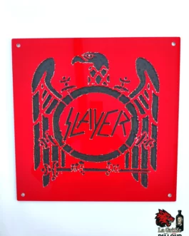 Plaque Slayer aludibond rouge