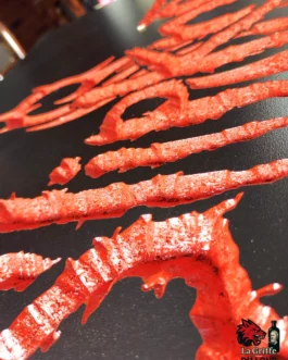 Plaque Slipknot mélaminé noir XL