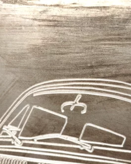 VW Transporter ALU fraisé oxydé L