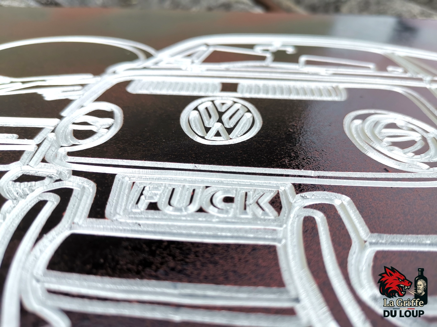 VW Transporter ALU fraisé Rouge L – Image 9