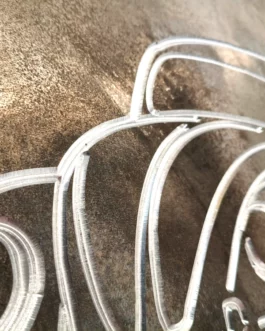 Plaque Cox VW Alu Oxydé XL