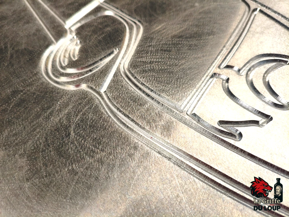 Plaque Combi VW Alu XL – Image 2