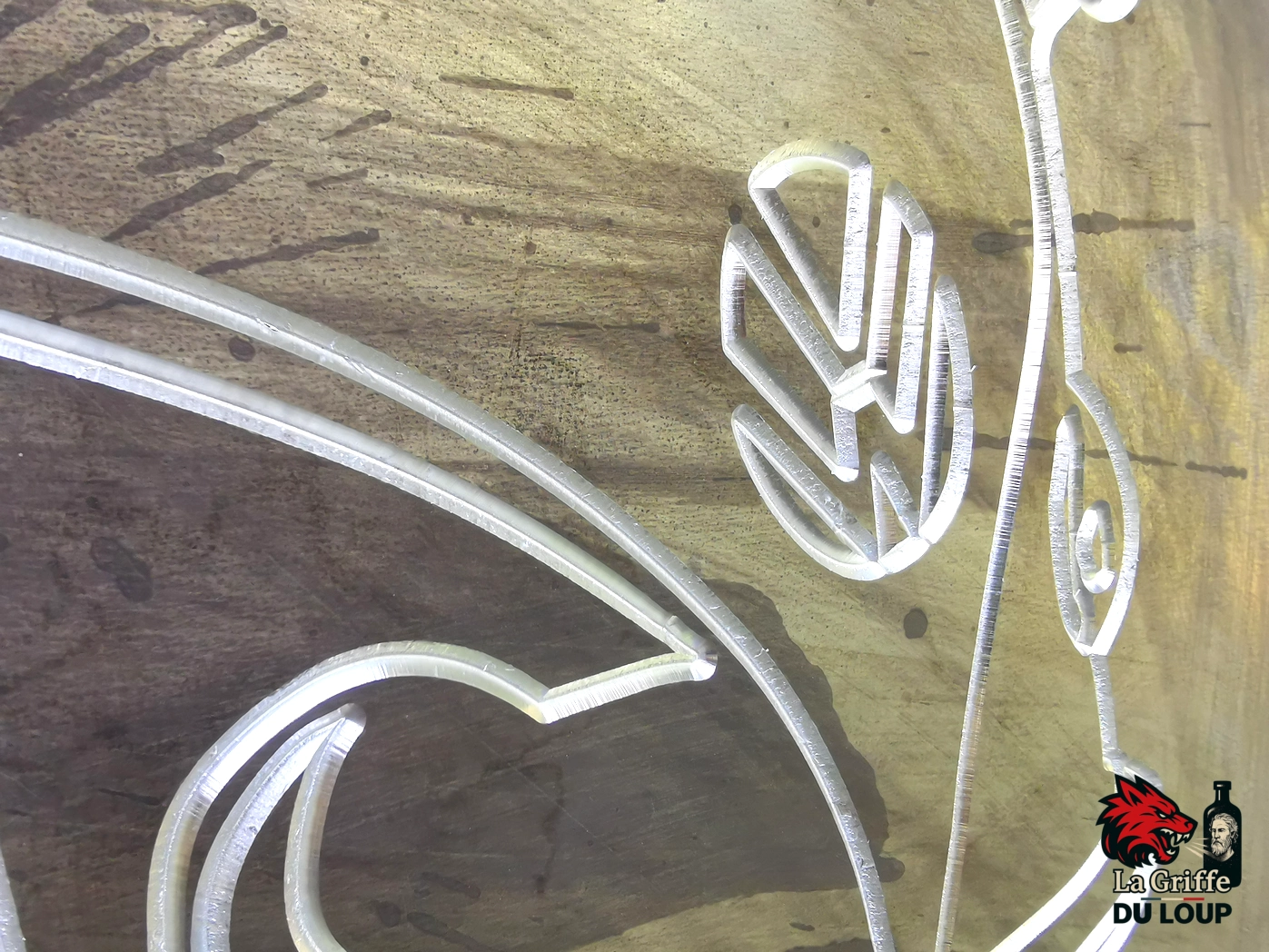 Plaque Combi VW Alu Oxydé XL – Image 2